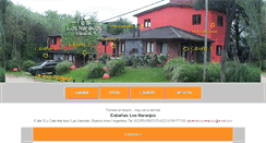 Desktop Screenshot of cabaniaslosnaranjos.com.ar